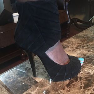 Sexy, black bootie